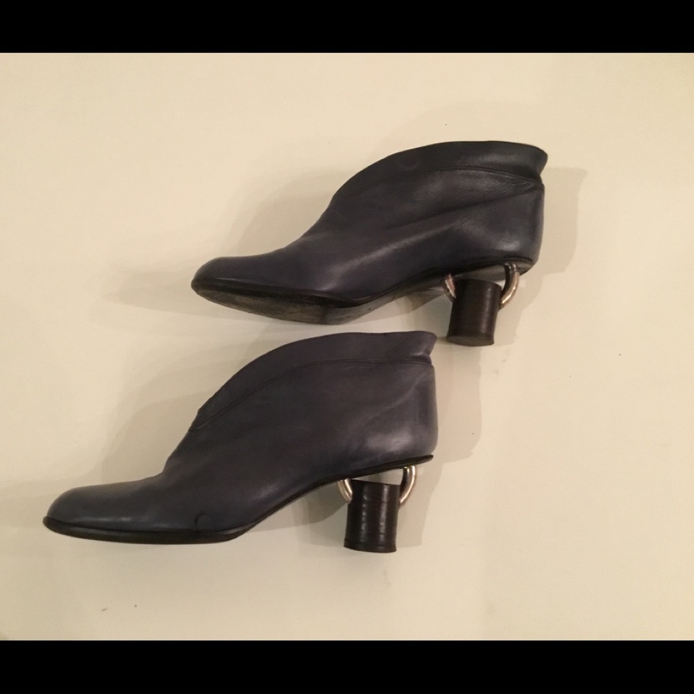 Marc Jacobs Unique “Ringed Heels” ankle boots.
